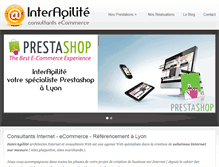 Tablet Screenshot of interagilite.fr